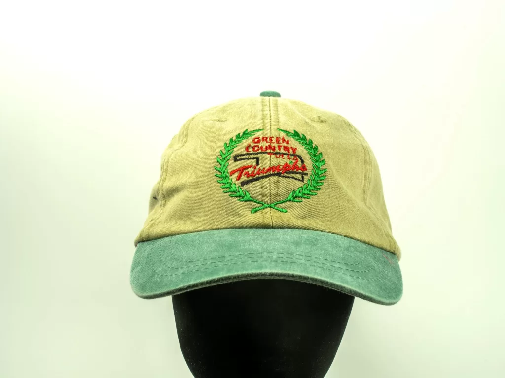 GCT - Hat- Khaki w/ Green Bill