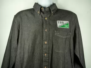 TWOA Black Denim Long Sleeve 