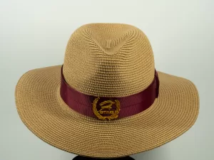 TSCoA Hat Panama style Wine Band