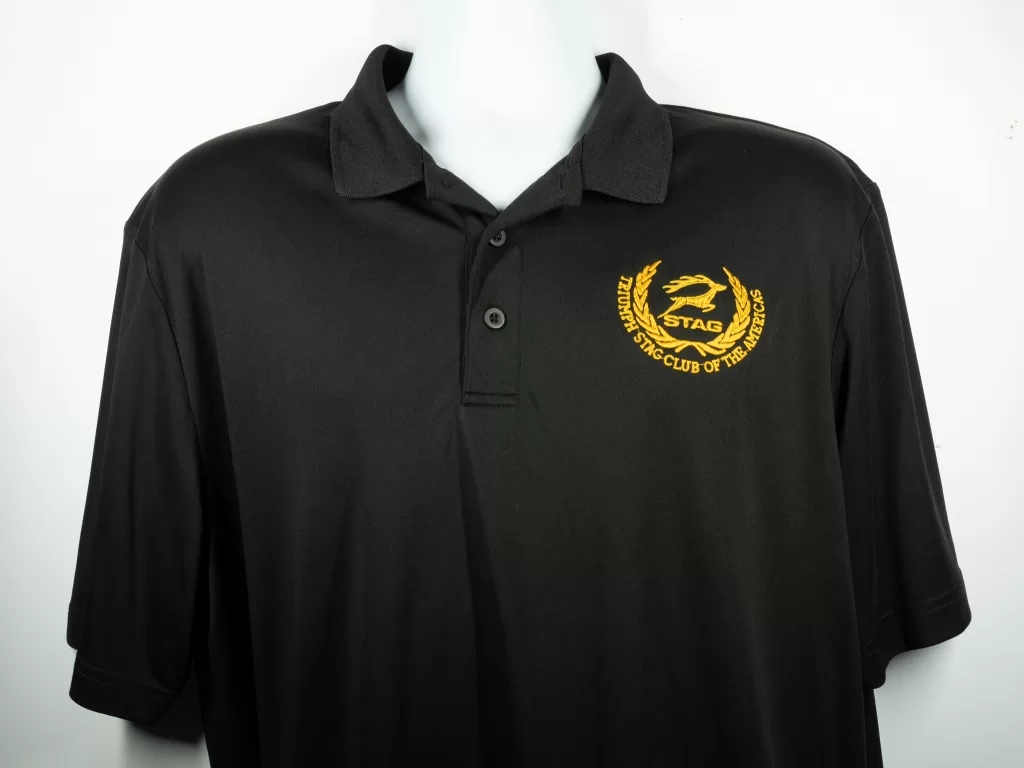 TSCoA Stag Polo mens -Black