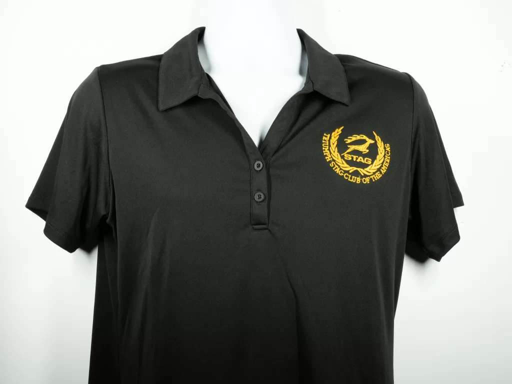 TSCoA-Stag Polo Ladies -Black