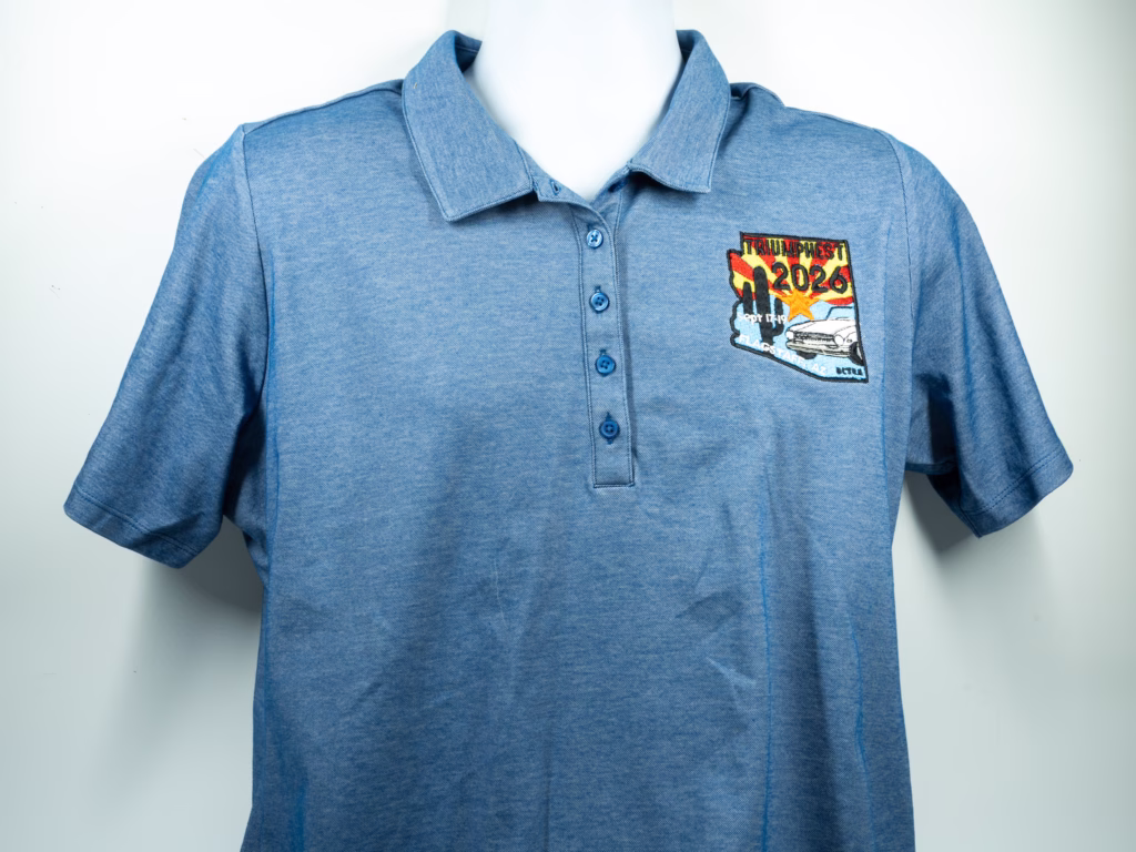 Triumphest Blue Polo Womens