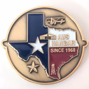 QB Hangar Challenge Coin